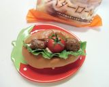 調理パン♡チーズと魚ニソをはさむだけ♪作り方4写真