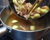 ズッキーニとベーコンの春雨スープ作り方10写真