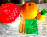 手軽で甘いグレープフルーツゼリー♪作り方1写真