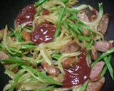 ナポリタンスパ!ホッとサラダ♡作り方5写真