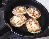 ヘルシー☆麻婆で豆腐バーグ☆ふわふわ♡作り方5写真