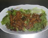 超簡単★さんまの蒲焼缶詰サラダ作り方4写真