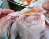 簡単　ダッチオーブンでスタッフドチキン作り方4写真