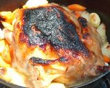 簡単　ダッチオーブンでスタッフドチキン作り方6写真