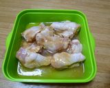 手羽元の梅酒蒸作り方2写真