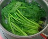 黄金比率★ほうれん草のゴマ和え作り方1写真