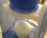 コーヒー味のかき氷作り方1写真