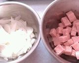 スパムのチーズパン作り方1写真