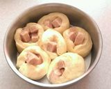 スパムのチーズパン作り方5写真