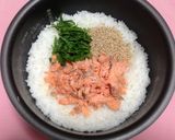 ✿炊飯器で鮭と大葉の炊き込みご飯✿作り方3写真