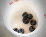離乳食に☆砂糖なし簡単ブルーベリーソース作り方1写真