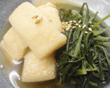 オカヒジキと油揚げのサッと煮作り方5写真
