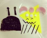 にっこりバイキンマン☆キャラ弁☆作り方4写真