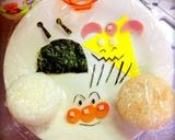 にっこりバイキンマン☆キャラ弁☆作り方5写真