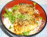 パパの鰻丼より旨い、鯵の蒲焼丼作り方7写真
