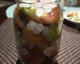 赤い色がキレイなソルダムの飲むお酢作り方4写真