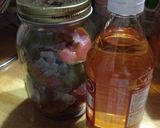 赤い色がキレイなソルダムの飲むお酢作り方5写真