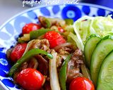 丼にも！プチトマトと豚肉のスタミナ生姜焼作り方6写真