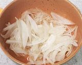 焼きスパム〜玉ねぎマリネで〜作り方1写真