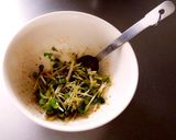 ご飯がすすむ♡アボカド＆カイワレのユッケ作り方1写真