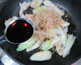 長ネギと鶏もも肉のおかかお炒め♪お弁当に作り方3写真