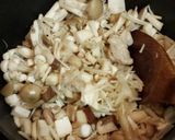 鶏皮で大人気！たっぷりきのこ丼☆作り方3写真