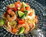 簡単♡トマトと生ハムの冷製パスタ作り方5写真