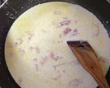 ベーコンとブロッコリーのクリームパスタ作り方4写真