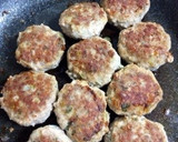写真付きで簡単！夕飯のおかずに☆豚つくね作り方4写真