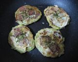 お弁当・おやつにも♫スパム入りお好み焼き作り方8写真