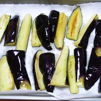 夏☆生姜でさっぱり！冷製なすの揚げびたし by ほっこり～の