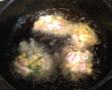 夏野菜☆とうもろこしと豚バラ肉のかき揚げ作り方4写真