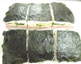 スパム&バジル de ☆おにぎりサンド☆作り方10写真