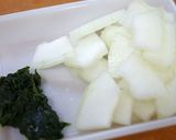 冬瓜と生青海苔のお吸い物作り方1写真