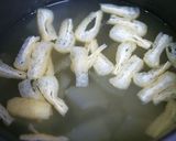 冬瓜と生青海苔のお吸い物作り方2写真