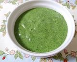 宮城旬野菜　モロヘイヤのジェノバ風作り方2写真