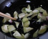 茄子とトマトの梅ジュース炒め作り方3写真