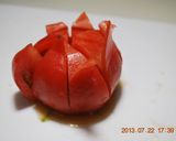 暑い夏の一品♪　トマトの玉手箱作り方5写真