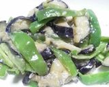 朝は野菜！茄子とピーマン味噌炒め作り方6写真