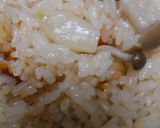 鶏肉・にんにく・生姜入り炊き込みご飯作り方8写真