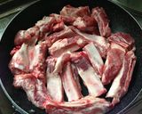 簡単☆スペアリブの照り焼き作り方1写真
