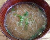 面倒臭がり屋さんのプリプリしらたき味噌汁作り方7写真