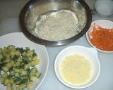 ズッキーニと蒟蒻の冷菜作り方3写真