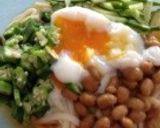 夏のネバネバそうめん☆温玉のせ作り方6写真