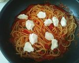 濃厚♪トマトクリームチーズパスタ☆作り方7写真