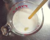 電子レンジ♪牛乳ゼリー黒蜜がけ作り方3写真