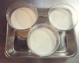 電子レンジ♪牛乳ゼリー黒蜜がけ作り方4写真