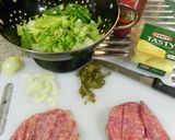 野菜たっぷり、ピザトーストサンド作り方1写真