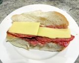 野菜たっぷり、ピザトーストサンド作り方2写真