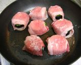 ゴーヤとナスのチーズ肉巻き作り方6写真